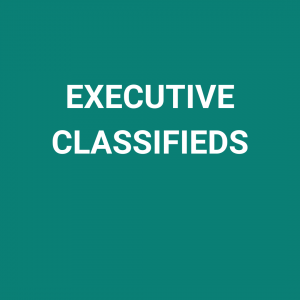 Executive Recruitment Classifieds