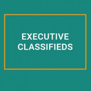 Executive Recruitment Classifieds
